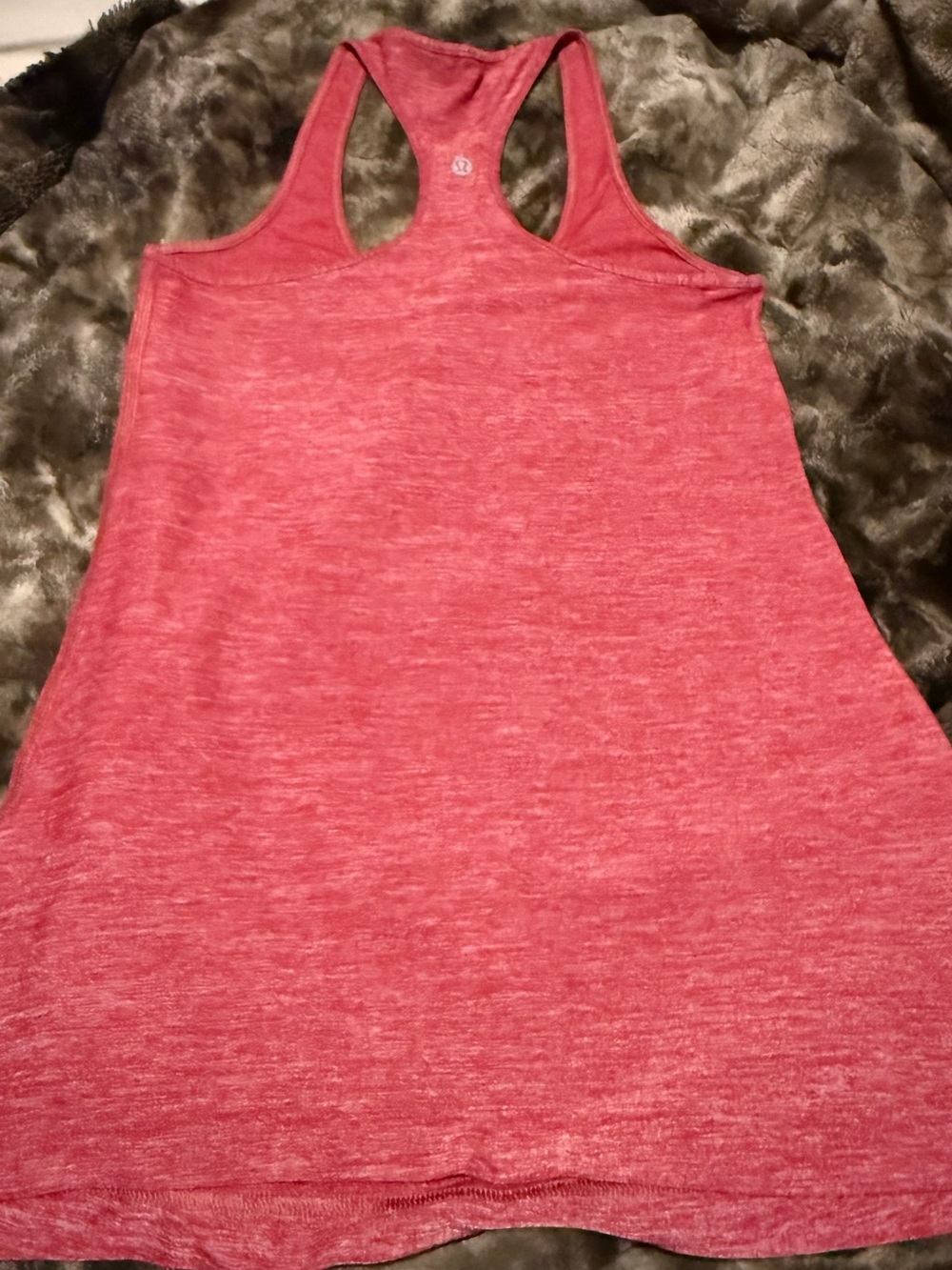 Lululemon Red Racerback Tank Top - Picture 2 of 3